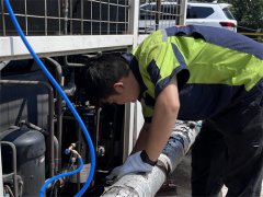 永安昌盛專注中央空調(diào)維保 餐廳中央空調(diào)排風機結冰處理